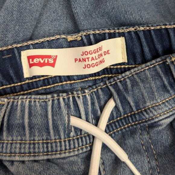Levi's Blue Stretch Joggers - Picture 5 of 7